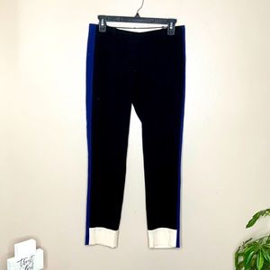 Aritzia Wilfred Color Block Tuxedo Skinny Trouser